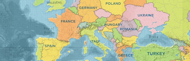 Colorful Lands Map - PictraMap